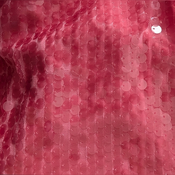 Nwt Urban Outfitters Harley Pink Sequin Halter Maxi‎ Dress With Slit Size Small - Picture 6 of 7